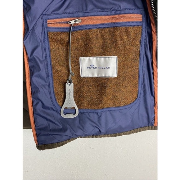 Peter Millar Army Green Quilted Vest Size medium - Picture 11 of 12